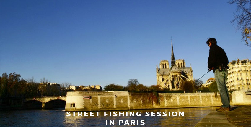 Street Fishing in Paris